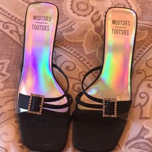 Elegant evening shoes.